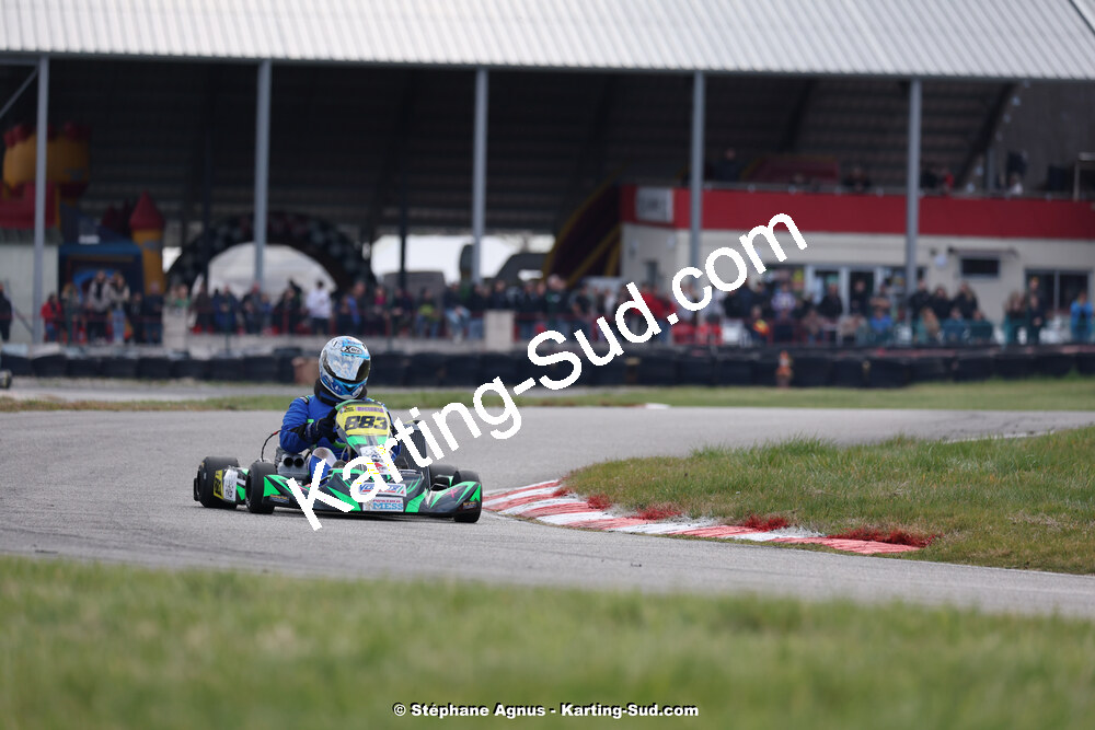 9 & 10/03/2024 : 1ère manche du Championnat du Sud au circuit d’Aigues-Vives (photos Stéphane Agnus) 2024 — karting
