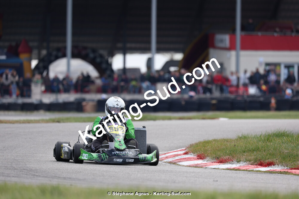 9 & 10/03/2024 : 1ère manche du Championnat du Sud au circuit d’Aigues-Vives (photos Stéphane Agnus) 2024 — karting