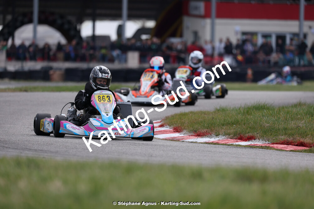 9 & 10/03/2024 : 1ère manche du Championnat du Sud au circuit d’Aigues-Vives (photos Stéphane Agnus) 2024 — karting