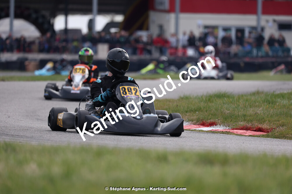9 & 10/03/2024 : 1ère manche du Championnat du Sud au circuit d’Aigues-Vives (photos Stéphane Agnus) 2024 — karting