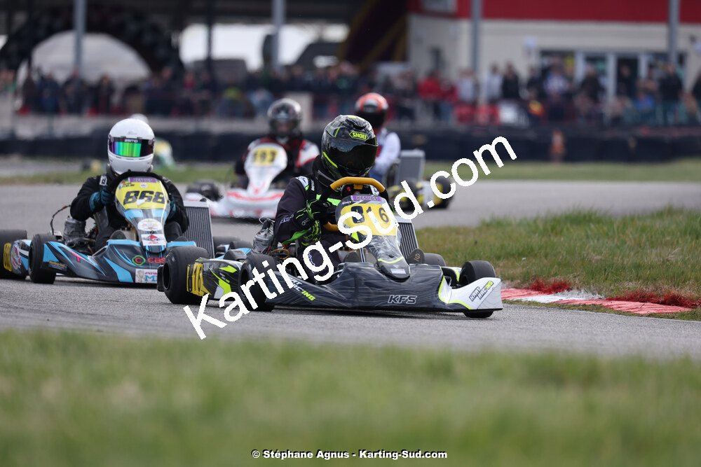 9 & 10/03/2024 : 1ère manche du Championnat du Sud au circuit d’Aigues-Vives (photos Stéphane Agnus) 2024 — karting