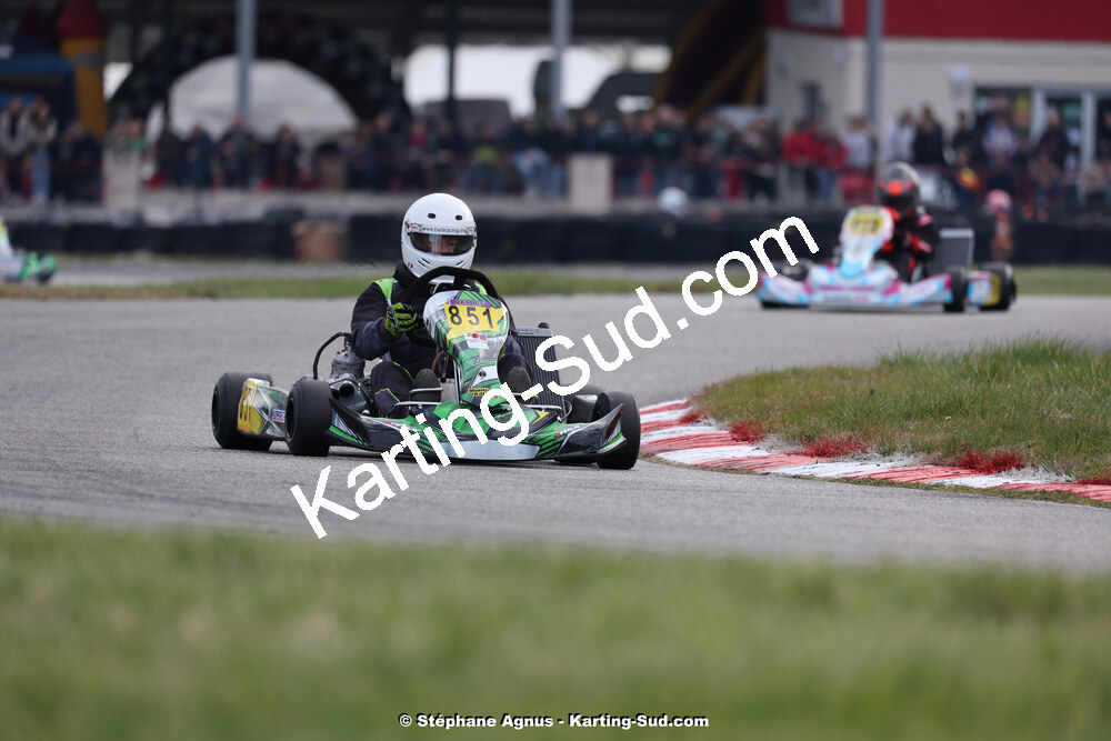 9 & 10/03/2024 : 1ère manche du Championnat du Sud au circuit d’Aigues-Vives (photos Stéphane Agnus) 2024 — karting