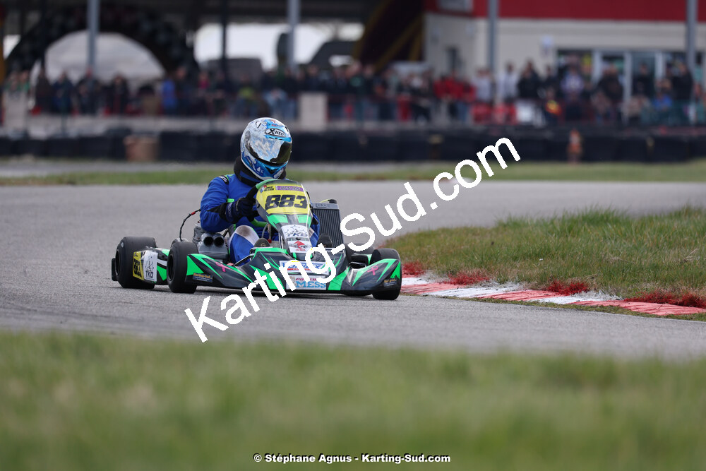 9 & 10/03/2024 : 1ère manche du Championnat du Sud au circuit d’Aigues-Vives (photos Stéphane Agnus) 2024 — karting