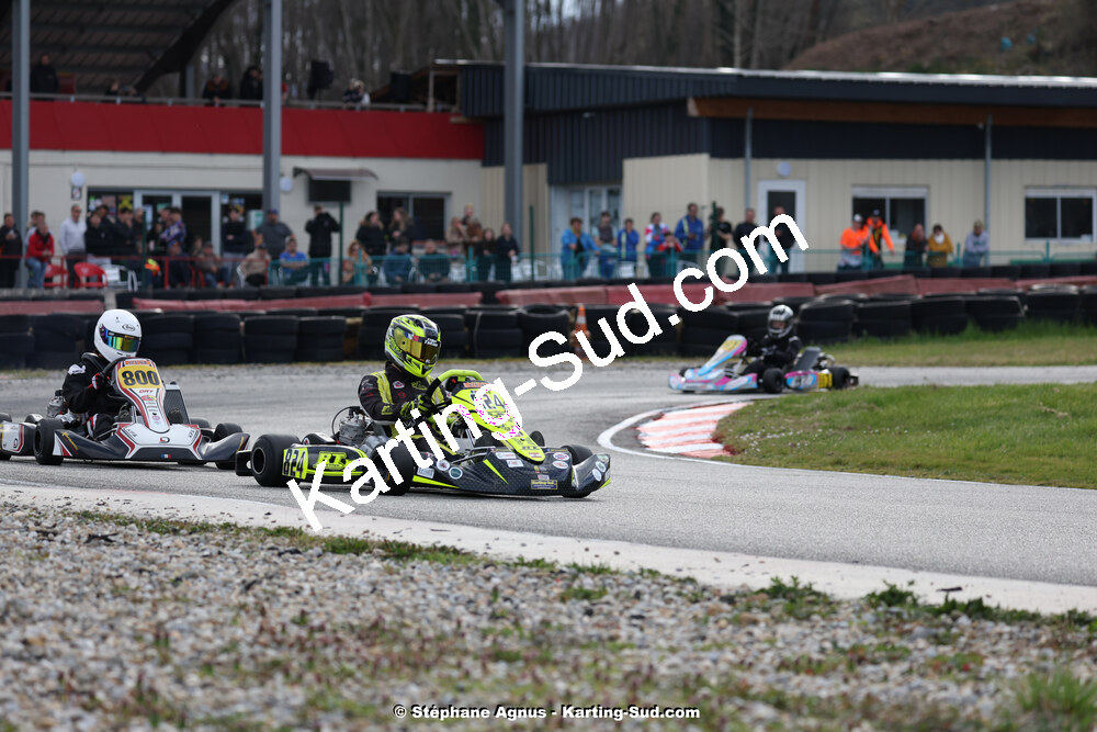 9 & 10/03/2024 : 1ère manche du Championnat du Sud au circuit d’Aigues-Vives (photos Stéphane Agnus) 2024 — karting