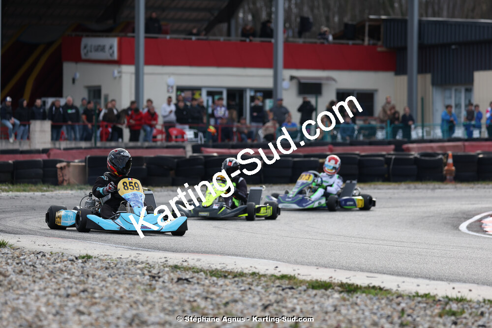 9 & 10/03/2024 : 1ère manche du Championnat du Sud au circuit d’Aigues-Vives (photos Stéphane Agnus) 2024 — karting