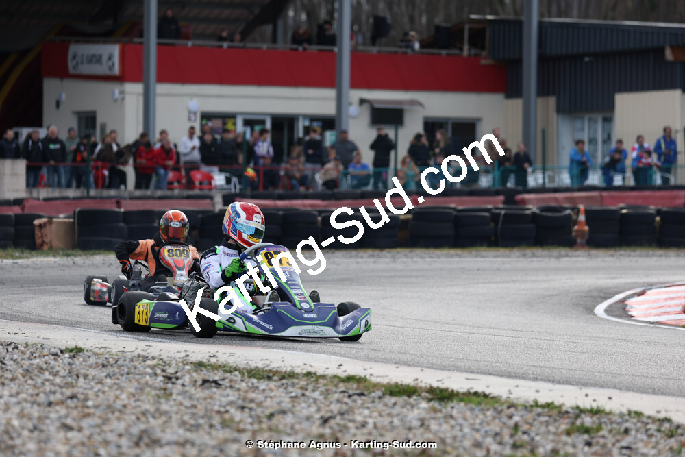 9 & 10/03/2024 : 1ère manche du Championnat du Sud au circuit d’Aigues-Vives (photos Stéphane Agnus) 2024 — karting