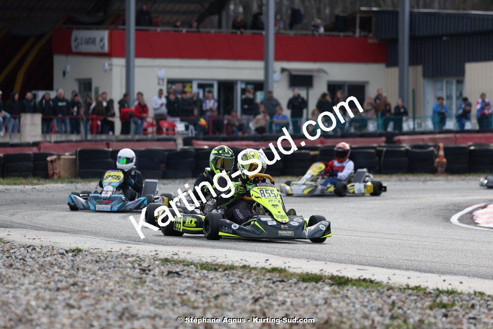 9 & 10/03/2024 : 1ère manche du Championnat du Sud au circuit d’Aigues-Vives (photos Stéphane Agnus) 2024 — karting