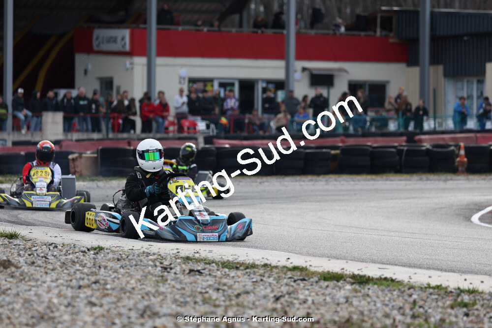 9 & 10/03/2024 : 1ère manche du Championnat du Sud au circuit d’Aigues-Vives (photos Stéphane Agnus) 2024 — karting