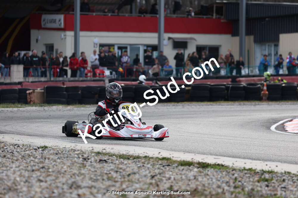 9 & 10/03/2024 : 1ère manche du Championnat du Sud au circuit d’Aigues-Vives (photos Stéphane Agnus) 2024 — karting