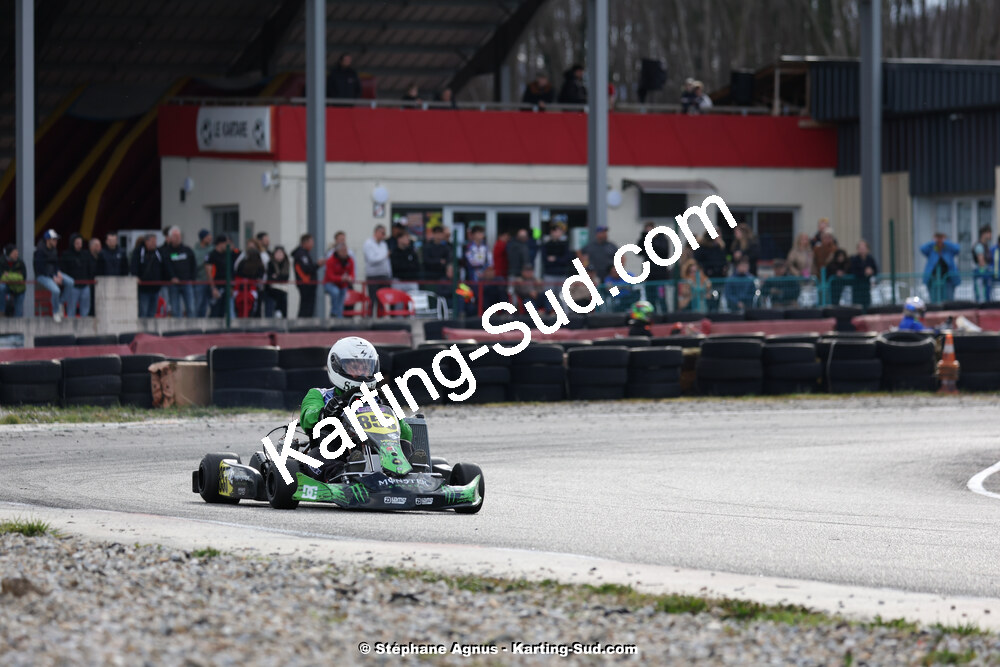 9 & 10/03/2024 : 1ère manche du Championnat du Sud au circuit d’Aigues-Vives (photos Stéphane Agnus) 2024 — karting
