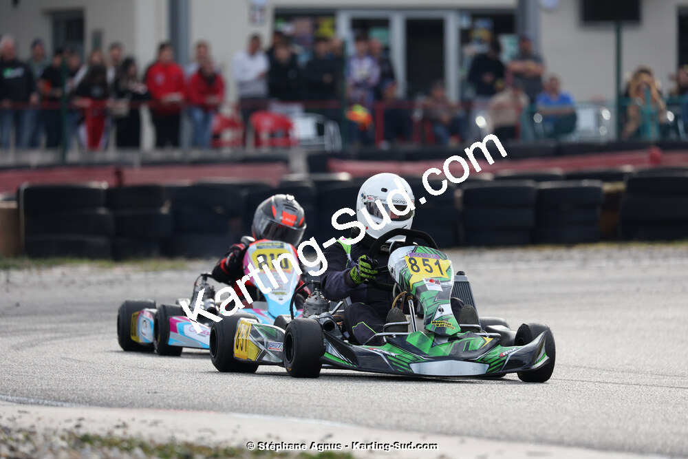 9 & 10/03/2024 : 1ère manche du Championnat du Sud au circuit d’Aigues-Vives (photos Stéphane Agnus) 2024 — karting