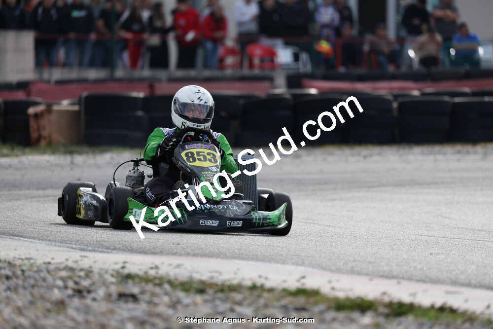 9 & 10/03/2024 : 1ère manche du Championnat du Sud au circuit d’Aigues-Vives (photos Stéphane Agnus) 2024 — karting