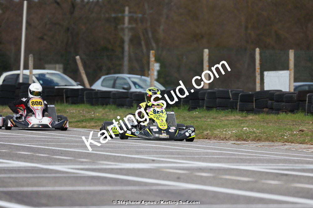 9 & 10/03/2024 : 1ère manche du Championnat du Sud au circuit d’Aigues-Vives (photos Stéphane Agnus) 2024 — karting