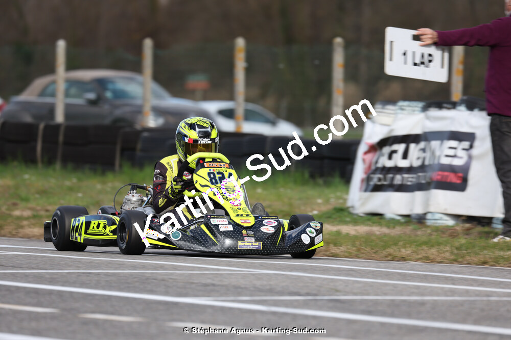 9 & 10/03/2024 : 1ère manche du Championnat du Sud au circuit d’Aigues-Vives (photos Stéphane Agnus) 2024 — karting