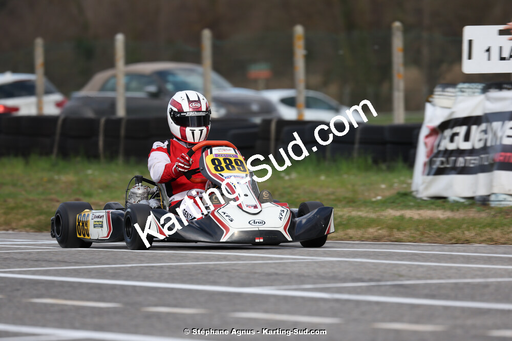 9 & 10/03/2024 : 1ère manche du Championnat du Sud au circuit d’Aigues-Vives (photos Stéphane Agnus) 2024 — karting