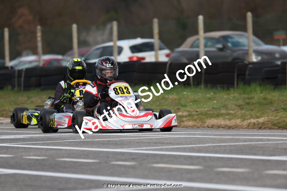 9 & 10/03/2024 : 1ère manche du Championnat du Sud au circuit d’Aigues-Vives (photos Stéphane Agnus) 2024 — karting