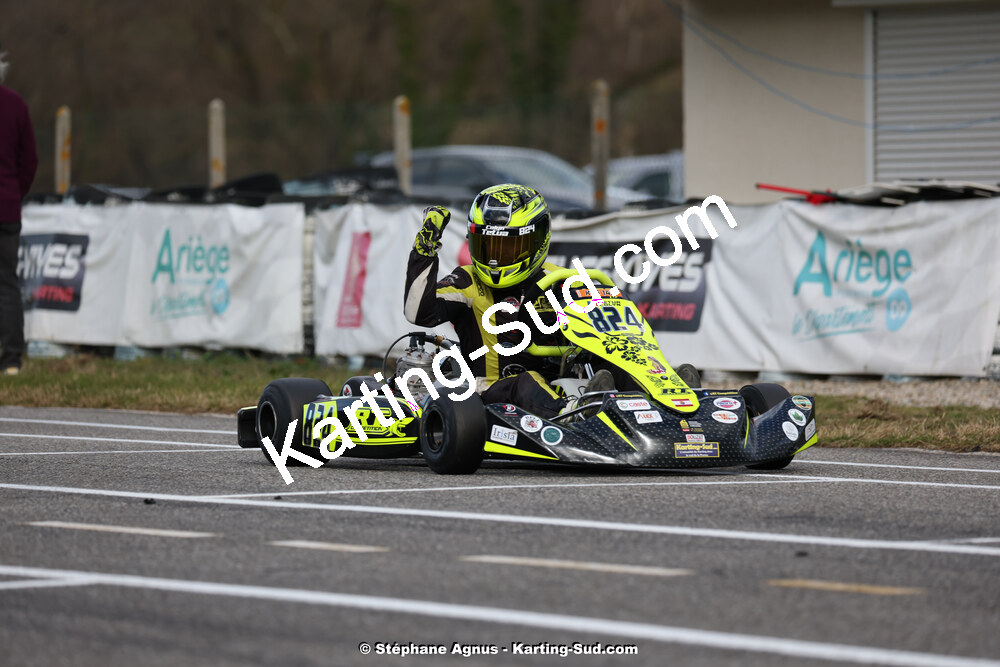 9 & 10/03/2024 : 1ère manche du Championnat du Sud au circuit d’Aigues-Vives (photos Stéphane Agnus) 2024 — karting