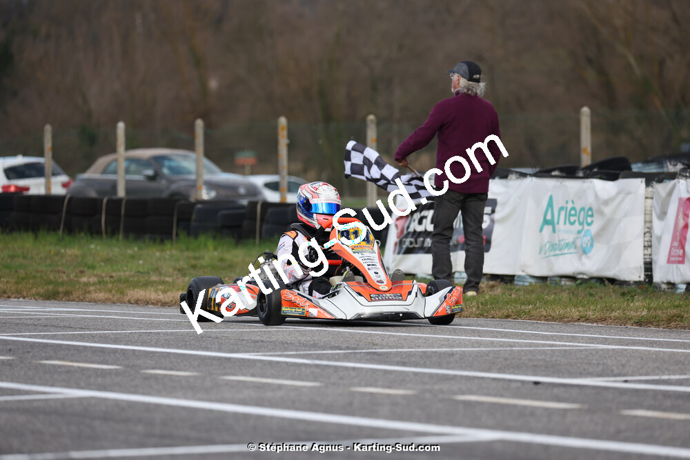9 & 10/03/2024 : 1ère manche du Championnat du Sud au circuit d’Aigues-Vives (photos Stéphane Agnus) 2024 — karting