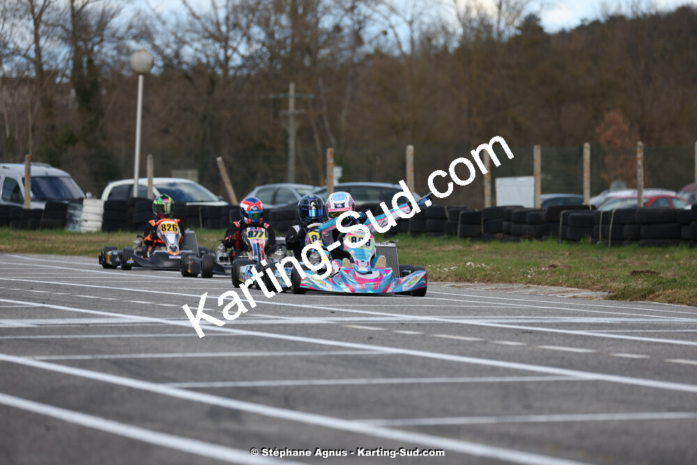 9 & 10/03/2024 : 1ère manche du Championnat du Sud au circuit d’Aigues-Vives (photos Stéphane Agnus) 2024 — karting
