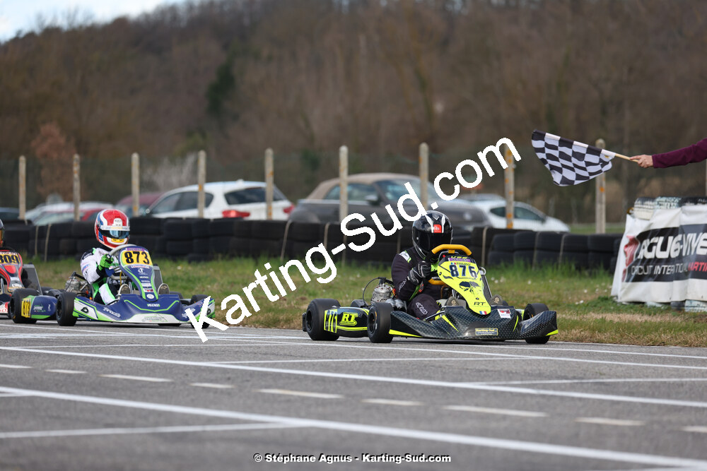9 & 10/03/2024 : 1ère manche du Championnat du Sud au circuit d’Aigues-Vives (photos Stéphane Agnus) 2024 — karting