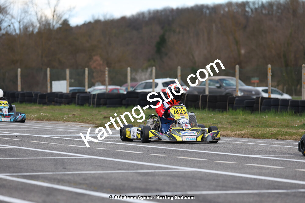 9 & 10/03/2024 : 1ère manche du Championnat du Sud au circuit d’Aigues-Vives (photos Stéphane Agnus) 2024 — karting
