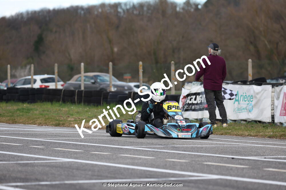 9 & 10/03/2024 : 1ère manche du Championnat du Sud au circuit d’Aigues-Vives (photos Stéphane Agnus) 2024 — karting