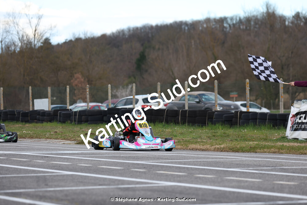 9 & 10/03/2024 : 1ère manche du Championnat du Sud au circuit d’Aigues-Vives (photos Stéphane Agnus) 2024 — karting