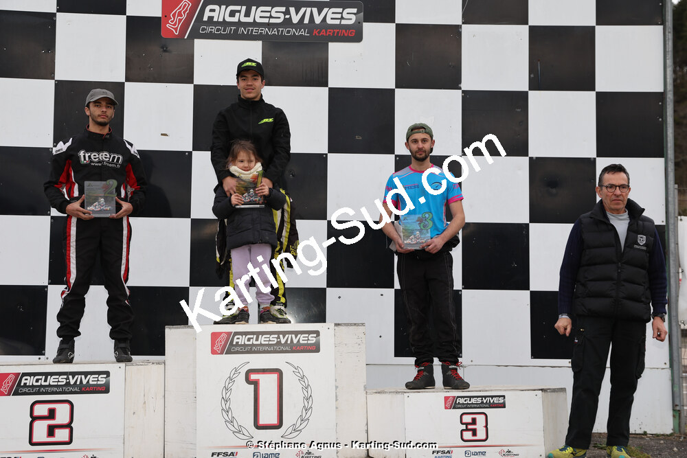 9 & 10/03/2024 : 1ère manche du Championnat du Sud au circuit d’Aigues-Vives (photos Stéphane Agnus) 2024 — karting