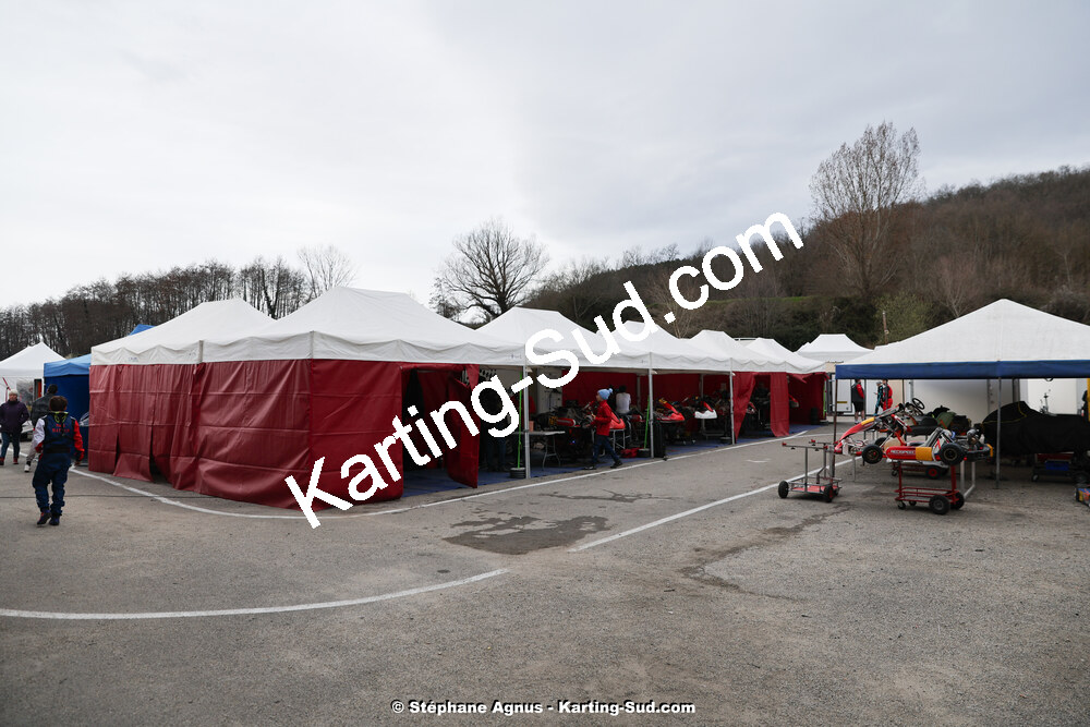 9 & 10/03/2024 : 1ère manche du Championnat du Sud au circuit d’Aigues-Vives (photos Stéphane Agnus) 2024 — karting