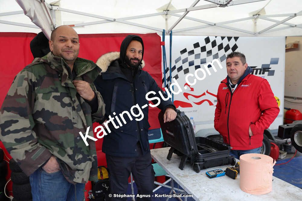 9 & 10/03/2024 : 1ère manche du Championnat du Sud au circuit d’Aigues-Vives (photos Stéphane Agnus) 2024 — karting