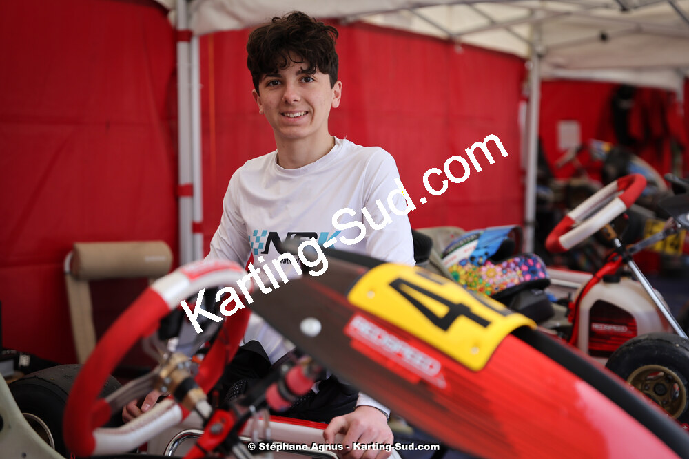 9 & 10/03/2024 : 1ère manche du Championnat du Sud au circuit d’Aigues-Vives (photos Stéphane Agnus) 2024 — karting