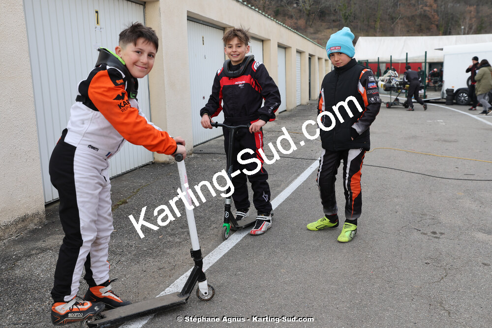 9 & 10/03/2024 : 1ère manche du Championnat du Sud au circuit d’Aigues-Vives (photos Stéphane Agnus) 2024 — karting