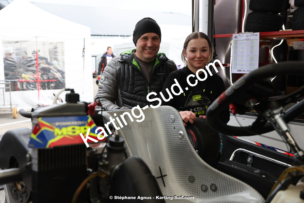 9 & 10/03/2024 : 1ère manche du Championnat du Sud au circuit d’Aigues-Vives (photos Stéphane Agnus) 2024 — karting