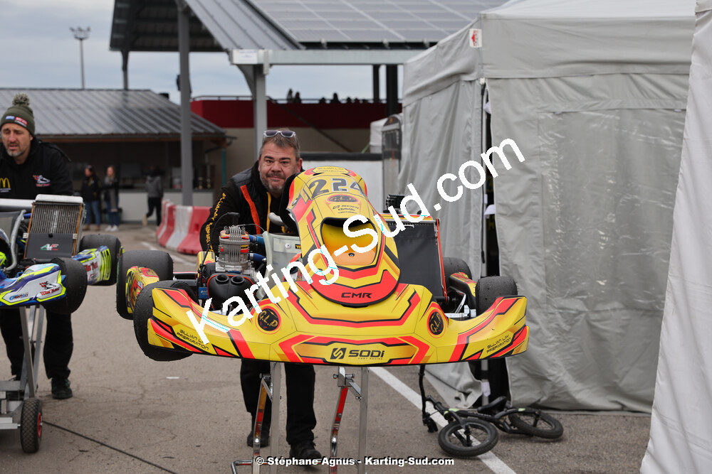 9 & 10/03/2024 : 1ère manche du Championnat du Sud au circuit d’Aigues-Vives (photos Stéphane Agnus) 2024 — karting