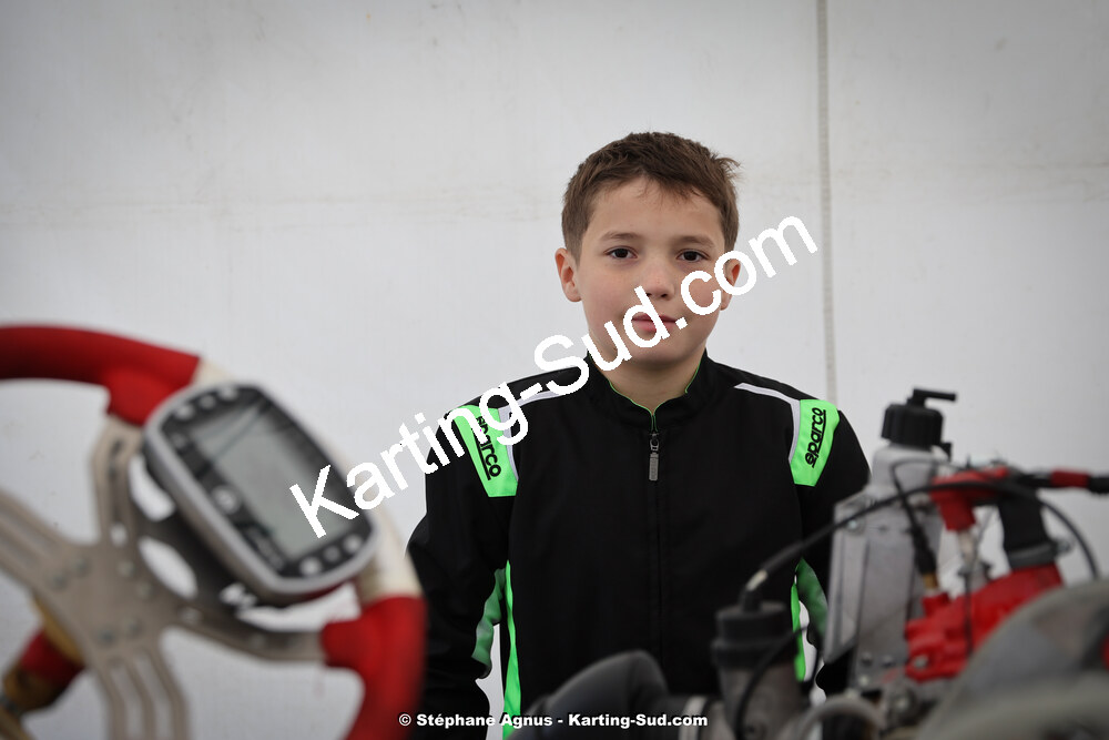 9 & 10/03/2024 : 1ère manche du Championnat du Sud au circuit d’Aigues-Vives (photos Stéphane Agnus) 2024 — karting