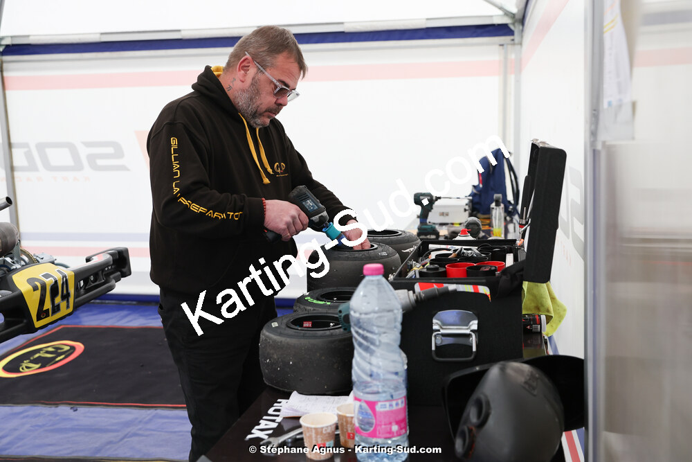 9 & 10/03/2024 : 1ère manche du Championnat du Sud au circuit d’Aigues-Vives (photos Stéphane Agnus) 2024 — karting