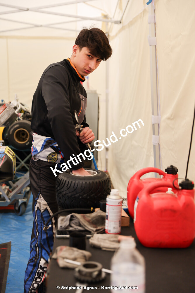 9 & 10/03/2024 : 1ère manche du Championnat du Sud au circuit d’Aigues-Vives (photos Stéphane Agnus) 2024 — karting