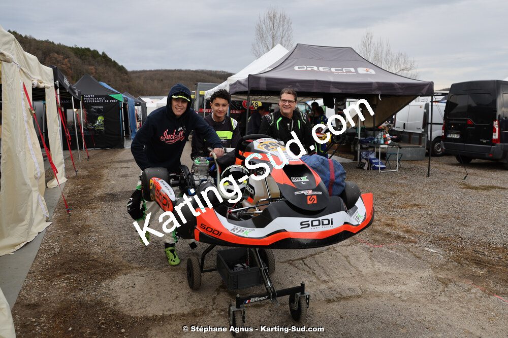 9 & 10/03/2024 : 1ère manche du Championnat du Sud au circuit d’Aigues-Vives (photos Stéphane Agnus) 2024 — karting