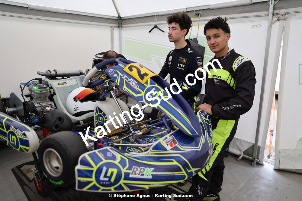 9 & 10/03/2024 : 1ère manche du Championnat du Sud au circuit d’Aigues-Vives (photos Stéphane Agnus) 2024 — karting