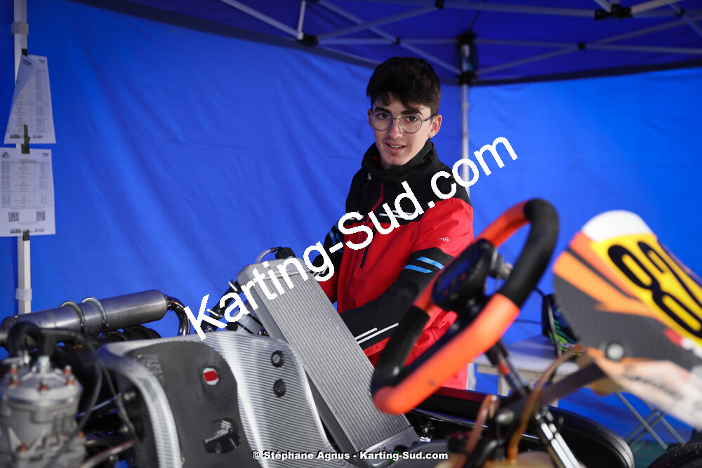 9 & 10/03/2024 : 1ère manche du Championnat du Sud au circuit d’Aigues-Vives (photos Stéphane Agnus) 2024 — karting