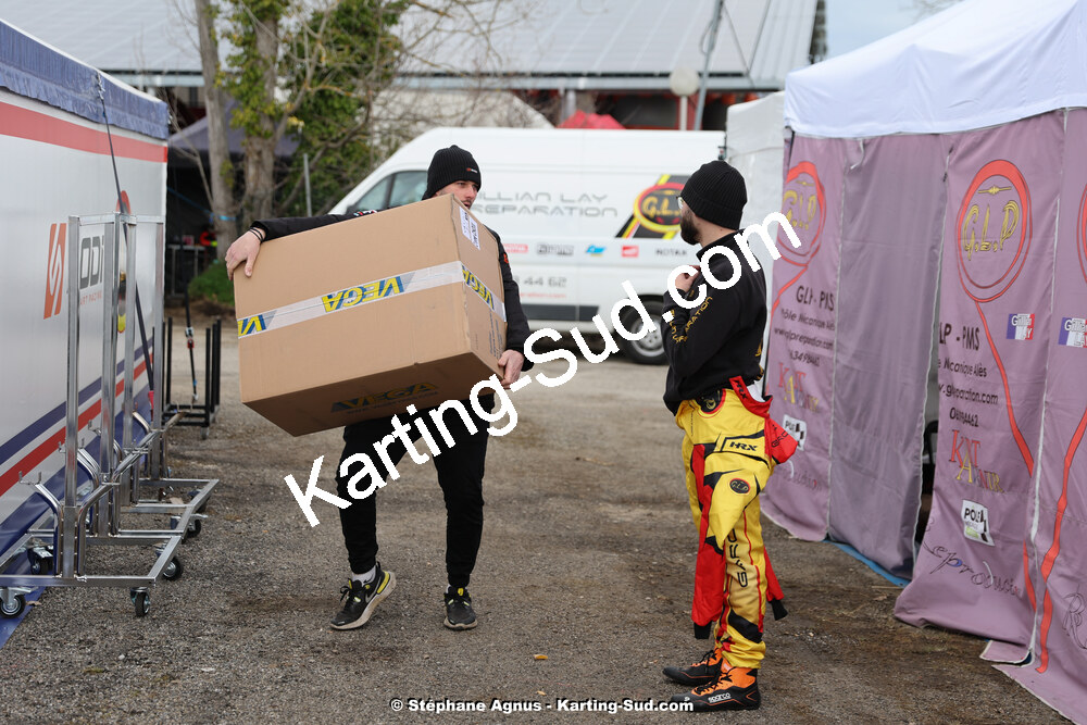 9 & 10/03/2024 : 1ère manche du Championnat du Sud au circuit d’Aigues-Vives (photos Stéphane Agnus) 2024 — karting