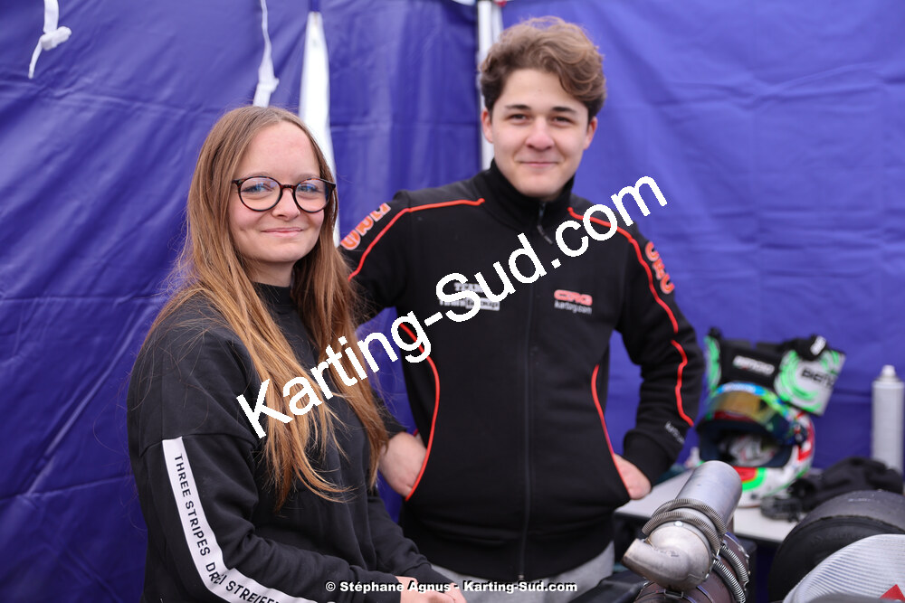 9 & 10/03/2024 : 1ère manche du Championnat du Sud au circuit d’Aigues-Vives (photos Stéphane Agnus) 2024 — karting