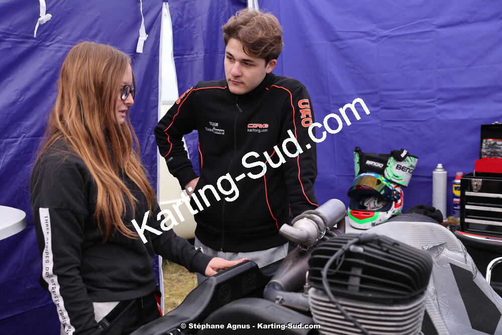 9 & 10/03/2024 : 1ère manche du Championnat du Sud au circuit d’Aigues-Vives (photos Stéphane Agnus) 2024 — karting