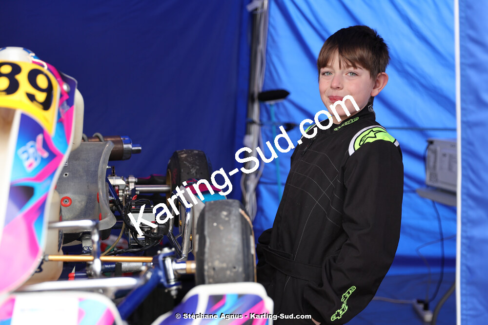 9 & 10/03/2024 : 1ère manche du Championnat du Sud au circuit d’Aigues-Vives (photos Stéphane Agnus) 2024 — karting