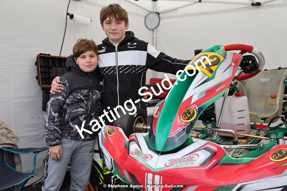 9 & 10/03/2024 : 1ère manche du Championnat du Sud au circuit d’Aigues-Vives (photos Stéphane Agnus) 2024 — karting