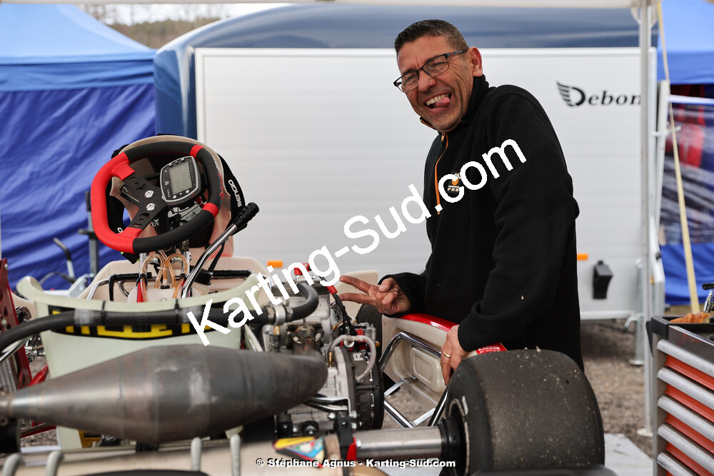 9 & 10/03/2024 : 1ère manche du Championnat du Sud au circuit d’Aigues-Vives (photos Stéphane Agnus) 2024 — karting
