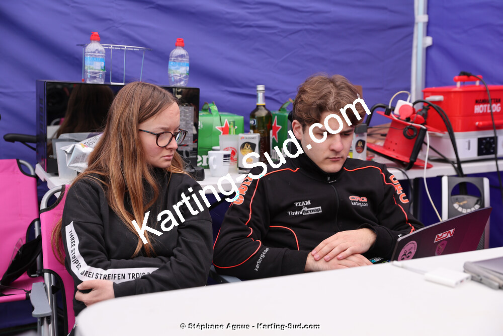 9 & 10/03/2024 : 1ère manche du Championnat du Sud au circuit d’Aigues-Vives (photos Stéphane Agnus) 2024 — karting