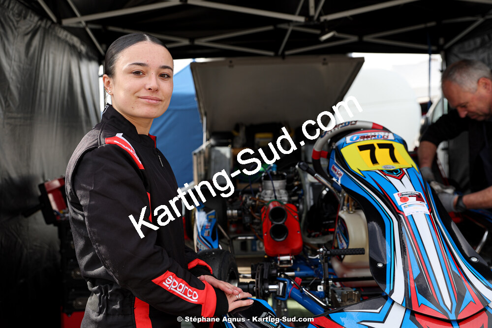 9 & 10/03/2024 : 1ère manche du Championnat du Sud au circuit d’Aigues-Vives (photos Stéphane Agnus) 2024 — karting