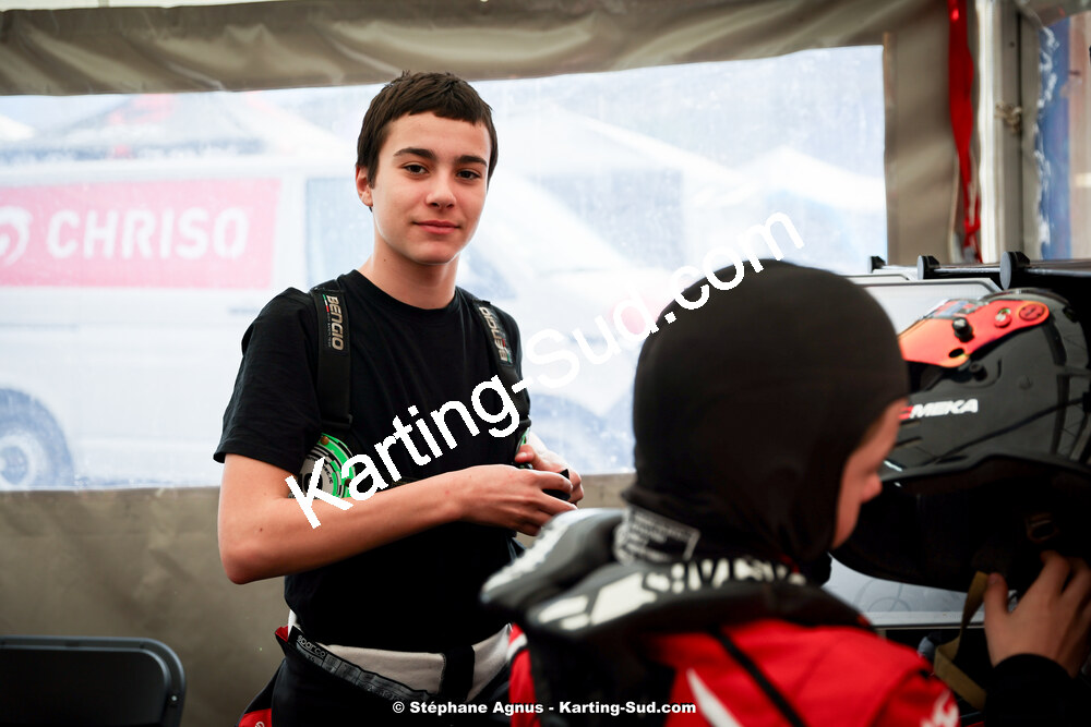 9 & 10/03/2024 : 1ère manche du Championnat du Sud au circuit d’Aigues-Vives (photos Stéphane Agnus) 2024 — karting