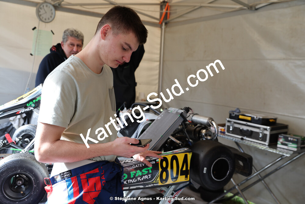 9 & 10/03/2024 : 1ère manche du Championnat du Sud au circuit d’Aigues-Vives (photos Stéphane Agnus) 2024 — karting